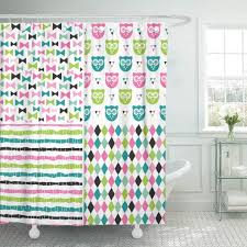 This 1930s bathroom room in our big house had horrific wallpaper when we moved in, so we stripped it and painted the walls. Cynlon Cute In Pink And Green Sweet Hipster For Girls Bathroom Decor Bath Shower Curtain 66x72 Inch Walmart Com Walmart Com