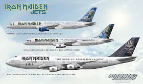 Iron maiden's boeing 747 jumbo jet ed force one had it's new and improved debut at the airport in cardiff, wales, united kingdom on february 17th. Iron Maiden Ed Force One Jets G Ojib G Strx Tf Aak Airliner Profile Art Iron Maiden Plane Iron Maiden Iron Maiden Eddie