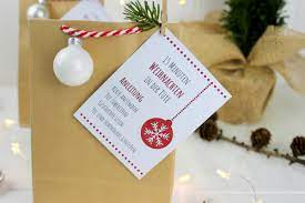 Natürlich könnt ihr euch auch eine eigene vorlage erstellen und noch. Diy 15 Minuten Weihnachten In Der Tute Geschenkidee Zu Weihnachten