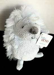Baby Gund Pokey Hedgehog Rattle Plush New Blue 5 Gund Boo Plush Elephant Stuffed Animal Baby Plush Toys