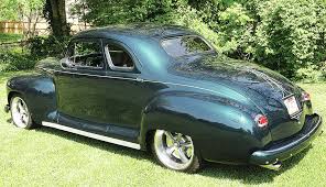 Image result for Chevron Blue 1947 Plymouth