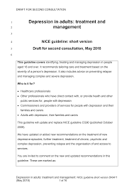 Https Www Nice Org Uk Guidance Gid Cgwave0725 Documents Short Version Of Draft Guideline