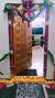 Home Main Door Flower Decoration