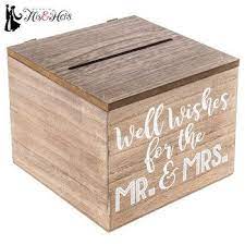 Well Wishes Wood Box Hobby Lobby 1247162 Wedding Advice Box Advice Box Card Box Wedding