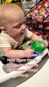 How Too Use Sippy Cup Nuby Straw 240