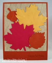 You will be creating 10 beautiful christmas cards based on the new evergreen elegance bundle of products. Fall Birthday Card Idea Ink It Up With Jessica Card Making Ideas Stamping Techniques