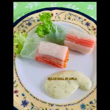 Ingredients of vietnamese spring rolls. Salad Roll Creamy Sos Popia Roll Vietnam Sos Padu Facebook
