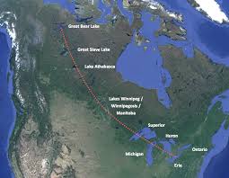 Spanning more than 1 200 kilometres from west to east. Answer Why An Arc Of Lakes Fia