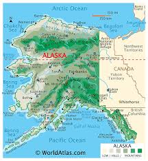 The kenai is home to one black bear per square mile. Alaska Maps Facts World Atlas