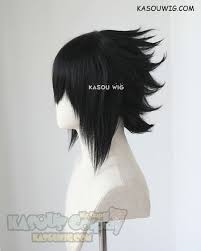 Kasou Wig Naruto Uchiha Sasuke Short Layered Spiky Black Cosplay Wig Cosplay Wig Tutorial Cosplay Wigs Wigs