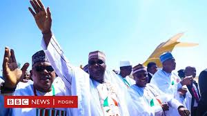 Atiku abubakar gcon is a nigerian politician and businessman who served as the vice president of nigeria from 1999 to 2007 during the presid. Atiku Abubakar Don Gree Say Im No Call Soja Wife Wey Boko Haram Kill As Im Bin Claim Bbc News Pidgin