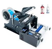 Etichettatrice elettrica per applicatore di Etichette per Bottiglie  Rotonde, etichettatrice per Bottiglie di plastica in Vetro da 15-30  Pezzi/min per ...
