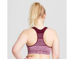 Free shipping options & 60 day returns at the official adidas online store. Women S Plus Size Striped Racerback Sports Bra Dark Berry Size 4x Check Back Soon Blinq