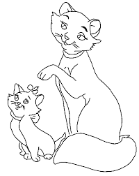 Aristocats Coloring Page Print Aristocats Pictures To Color At Allkidsnetwork Com Cat Coloring Page Horse Coloring Pages Disney Coloring Pages