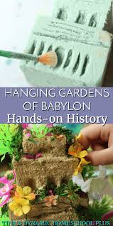 Hands On Ancient Babylon Hangende Garten Fun Activity Gardens Of Babylon Ancient Babylon Hanging Garden