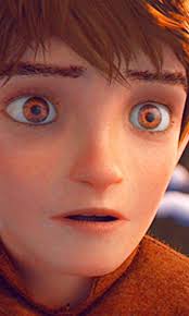 Jack frost has 2 beuaty marks near both different corners of his eyes.