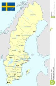 Fram till 1968 sorterades posten efter postort, vilket innebar att de postanställda var tvungna att lära sig samtliga postorter i sverige och vilken postkupé som passerade orten. Sverige Oversikt Vektor Illustrationer Illustration Av Lan 90656208