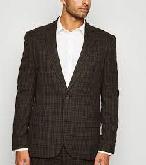 We did not find results for: Veste De Costume Marron Fonce A Carreaux New Look