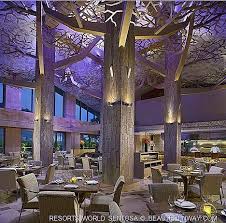 Forest Restaurant Equarius Hotel Sam Long Rws Sentosa Award Winning Celebrity Chef Contemporary Chinese Thai Cui Forest Restaurant Hotel Hotel Interior Design