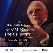 Dan, Sally, and new QLA mentees walking from the castle to the pavilion for  graduation dinner. Regimental piper pipes them off to financial war!