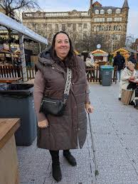 Wore this beauty today. My long gilet to Manchester Christmas Markets. If  like me you get too hot with a coat on. This is definitely worth having.  Plenty room in it too. |