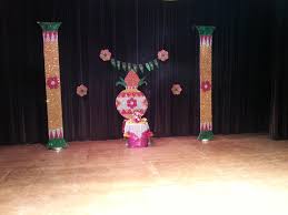 Styrofoam Decoration Ugadi Festival India Telugu Theme Newyear Diwali Decorations Stage Decorations Balloons