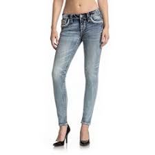 Rock Revival Womens Oliana S204 Skinny Jeans