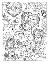 Creative Cats Cat Coloring Book Cat Coloring Page Creative Haven Coloring Books
