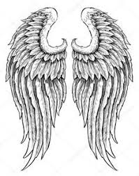 Herunterladen Hand Gezeichneten Engel Flugel Stockillustration 27056697 Engelsflugel Zeichnung Engel Zeichnung Engel Zeichnen