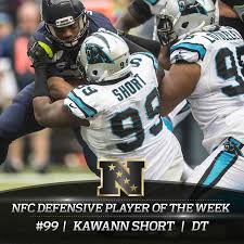 Kawann Short Is The First Dt In Panthers Franchise History To Win Nfc Defensive Player Of The Week He Had T Panthers Football Carolina Panthers Panther Nation