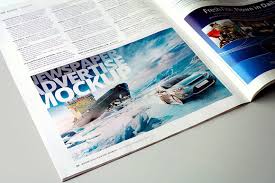 Magazine Advert Mockups V2 Magazine Advert Mockup Mockup Design