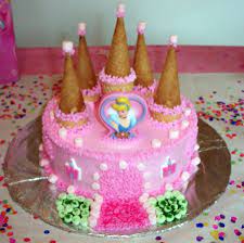كيكة زهرية للأميرة الصغيرة صور كيكة تورتة شوكولاتة حلويات Princess Birthday Cake Castle Birthday Cakes Birthday Cake Recipe