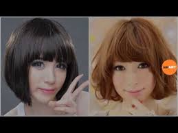 Trendy and cute, short hairstyles are designed to show off the face. Korean Hairstyles For Girls Pretty Korean Short Hairstyles For Girls Youtube