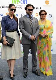 Nawab Saif Ali Khan And Begum Kareena Kapoor Watch Polo Match Bollywood Fashion Kareena Kapoor Fashion