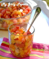 Salade Fraicheur My Girly Popotte By Mistou Salade De Fruits Recette Salade De Fruits Salade De Fruits Facile