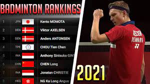 The international badminton federation (ibf), as it was originally called, was established in london, on 5 july 1934 with nine founding member associations. New Badminton Rankings For 2021 Youtube