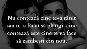 Tu plangi cand te doare? Nu ConteazÄ Cine Te A FÄcut SÄ Plangi Cine ConteazÄ Este Cine Te Va Face SÄ ZambeÈti Din Nou Wawlist