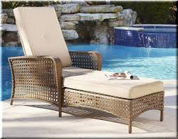 Outdoor Chaise Lounge Chair Woven Resin Brown Patio Deck Pool Furniture Durable Ebay Outdoor Chaise Lounge Chair Wicker Chaise Lounge Pool Furniture