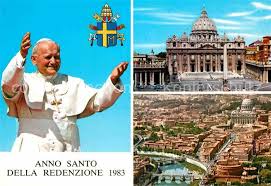 El pater noster cantado por juan pablo ii.the pope john paul ii reads the latin canon of the mass of the feast of the saints peter and paul, june 29th 1985 i. Ak Ansichtskarte Papst Papa Giovanni Paolo Ii Roma Vaticano Anno Santo Della Redenzione Kat Religion Nr Kc37212 Oldthing Ansichtskarten Unso