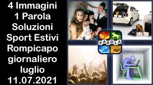 Tutte le soluzioni 8 lettere che ti servono. 4 Immagini 1 Parola Sport Estivi 11 07 2021 Soluzioni Rompicapo Giornaliero Luglio 2021 Youtube