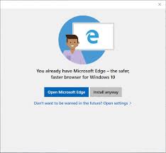 We are currently not aware of any issues. Next Windows 10 Update Triggers Outrage By Continuing To Promote Edge Ars Technica