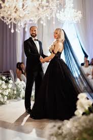 Galia Lahav Christine Quinn Black Bridal Ballgown In 2020 Sparkle Wedding Dress Designer Wedding Dresses Wedding Gowns