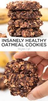 Insanely Healthy Oatmeal Cookies Vegan Gf Simply Quinoa Recipe Healthy Oatmeal Cookies Healthy Sweet Snacks Healthy Snacks Recipes