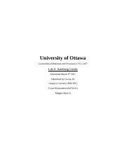 Content is determined from the results of the test. Lab 7 Compaction University Of Ottawa Geotechnical Materials And Processes Cvg 2107 Lab 7 Standard Proctor Compaction Test Submitted March 29th 2017 Course Hero