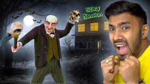 GTA 5 : FRANKLIN travels to DR CROW Scary Mansion Horror Game WORLD 😱