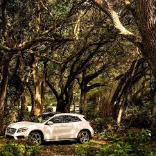 The Gla Continues To Surprise Us Deep In Florida S Lush Forests This City Slicking Suv Feels Right At Home Mbphotopass Flareaffair Mercedes Benz Gla