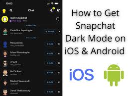 Here you will find three options i.e. How To Get Snapchat Dark Mode On Android And Ios Devices