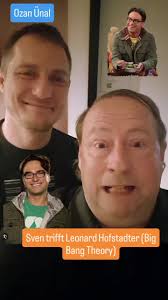 Sven trifft Leonard Hofstadter: Ein Fan-Treffen