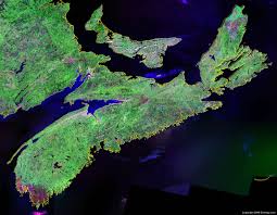 It works on your desktop computer, tablet, or mobile phone. Nova Scotia Map Satellite Image Roads Lakes Rivers Cities
