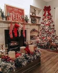 See more of christmas decorations ideas on facebook. 100 Red And White Christmas Decorations That Looks Classy Elegant Ethinify